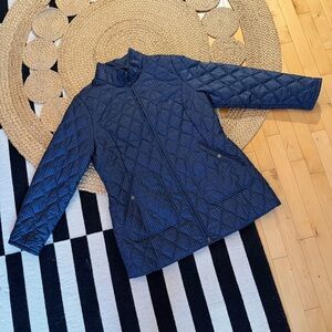 Eddie Bauer Blue Quilted Jacket